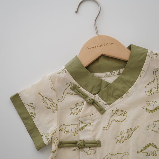 Dino Chinese Style Romper
