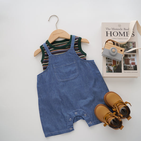 Color Line Inner with Denim Sling