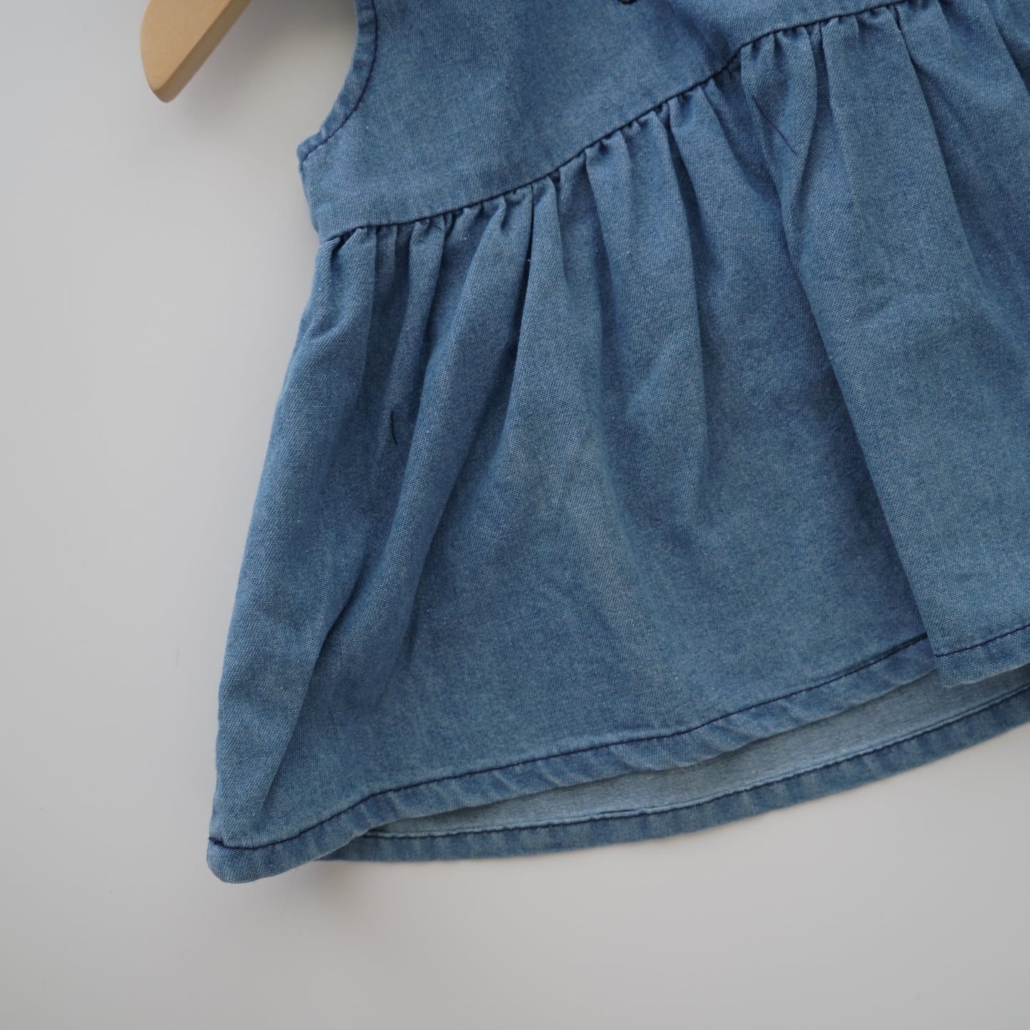 Cherry Denim Two Pieces Set