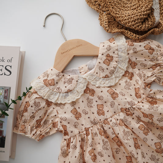 Summer Bear Flare Dress