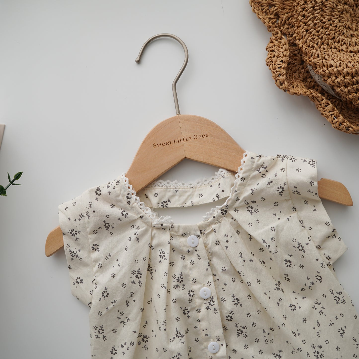 Summer Buttoned Two Pieces Set