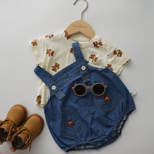 Bear with Scarf Inner & Sling