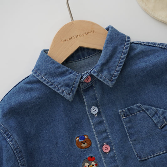 Trendy Friends Denim Shirt