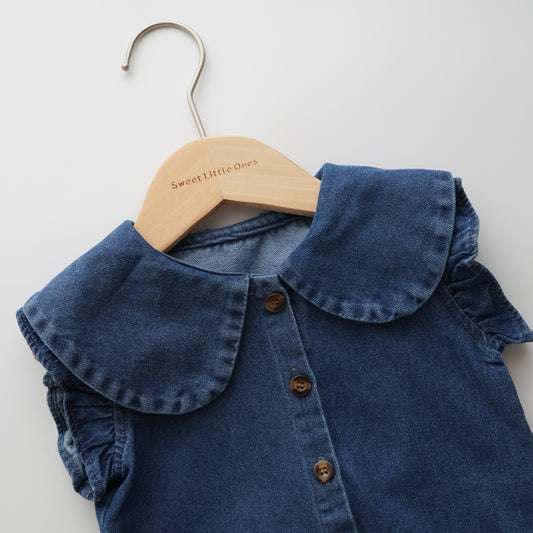 Daily Denim Girl Two Pieces Set