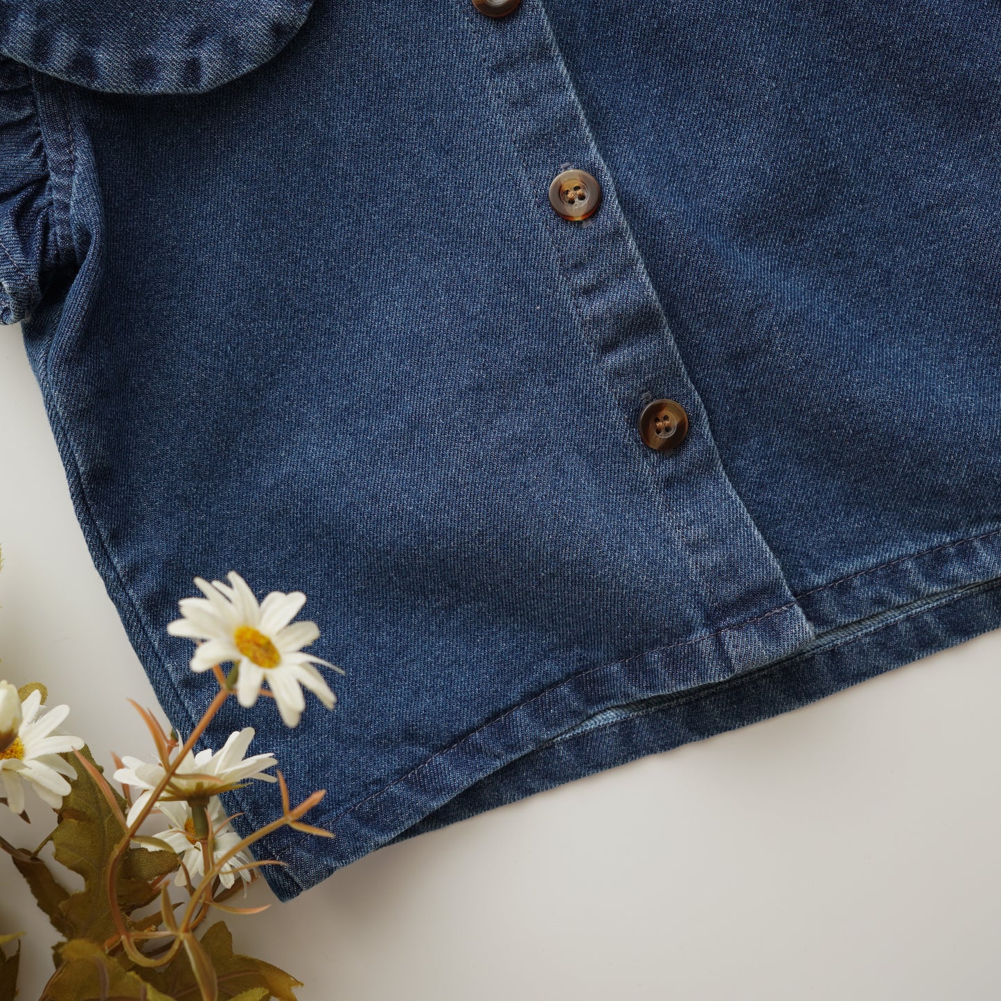 Daily Denim Girl Two Pieces Set
