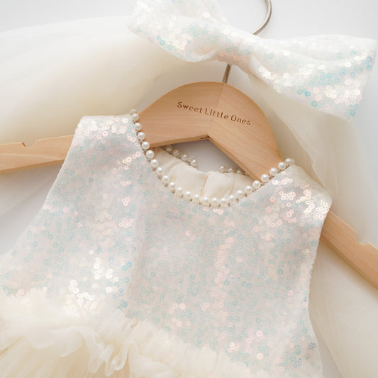 Premium Shine & Layered Dress