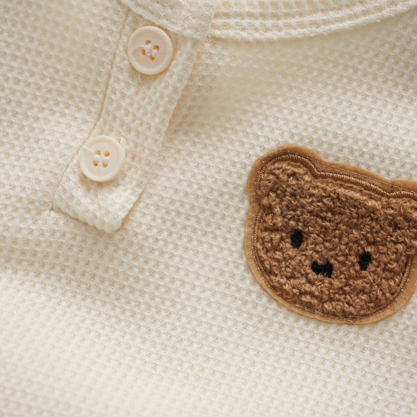 Waffle Bear Two Pieces Set