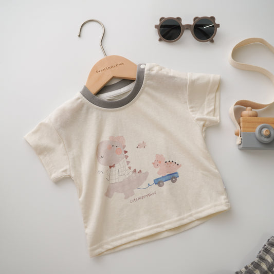 Dino Family Day Two Pieces Set (Size 80)