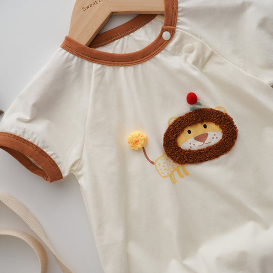 Lion Casual Romper (Size 66)