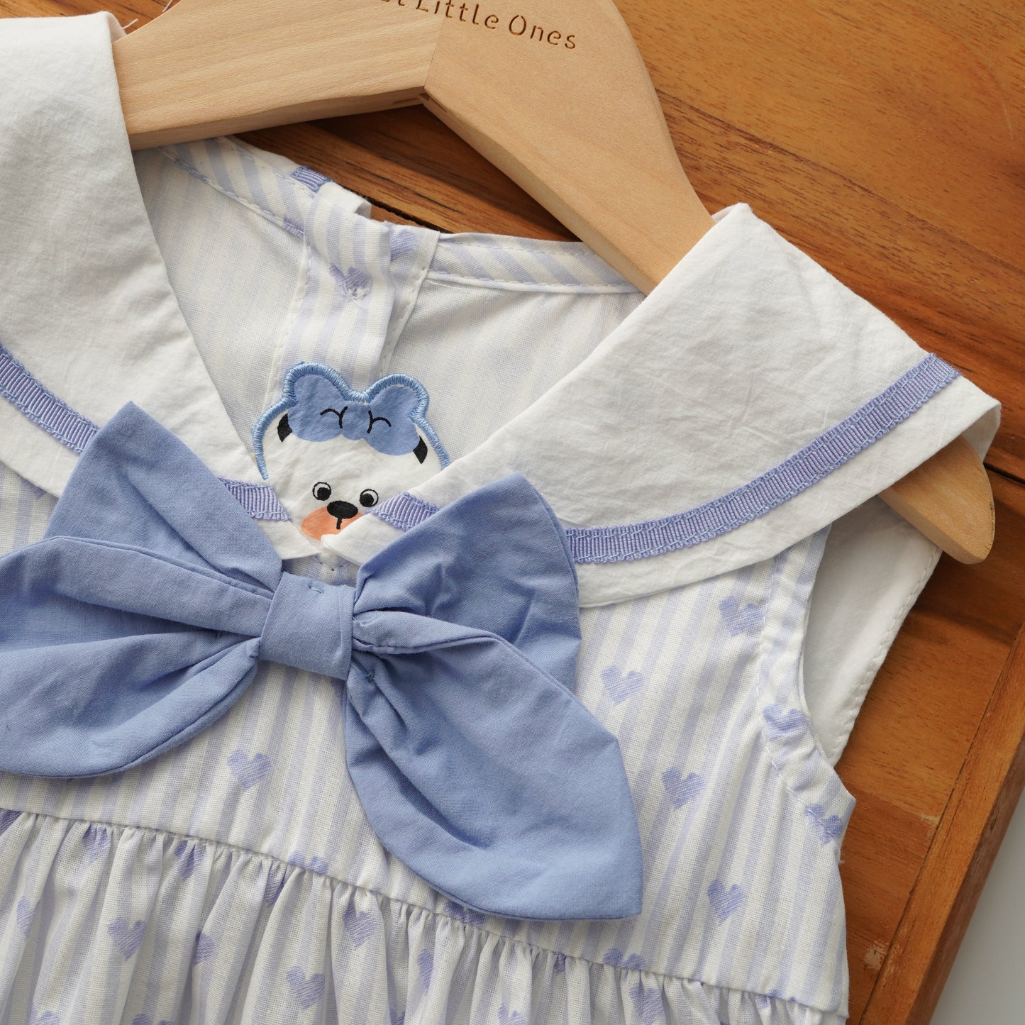 Bear Details Love Dress