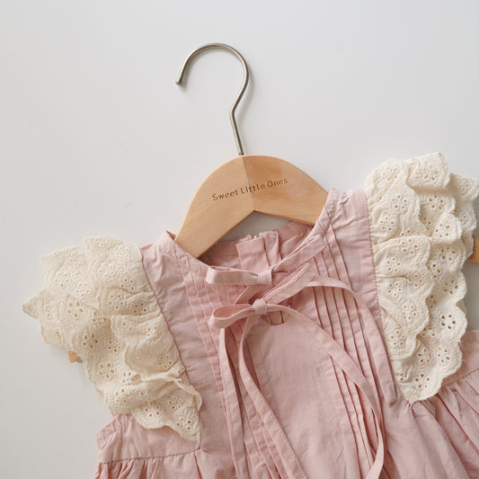 Sweet Girl Ribbon Dress (Size 130)