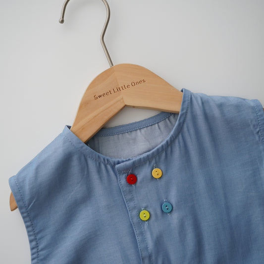 Color Button Overall (Size 66&90)