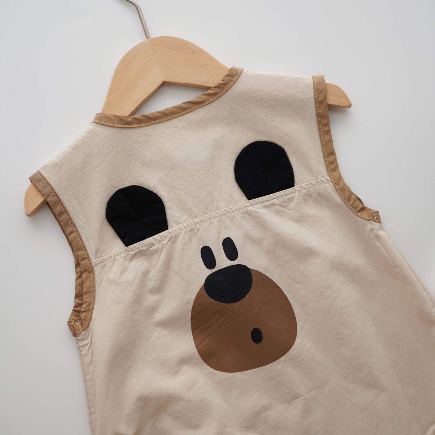 Back Design Bear Overall