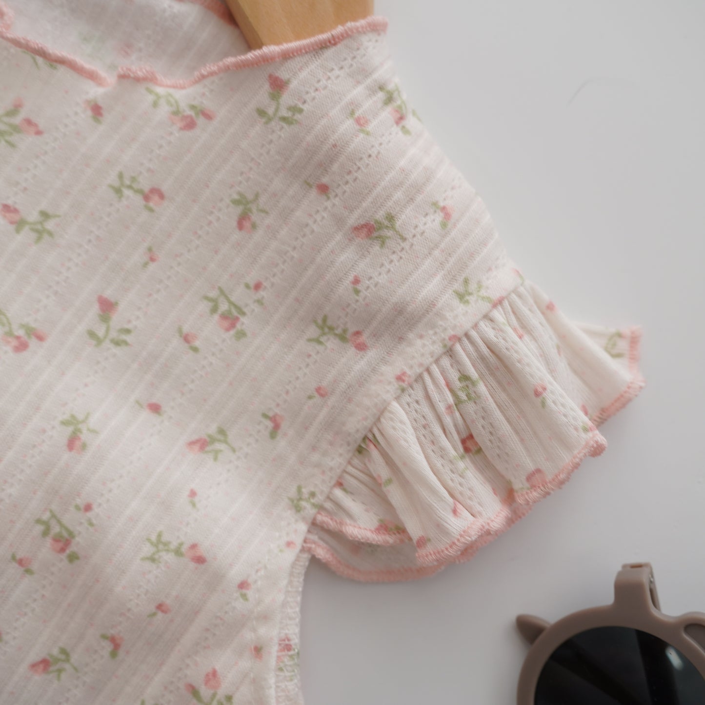 Floral Casual Top & Pink Pants