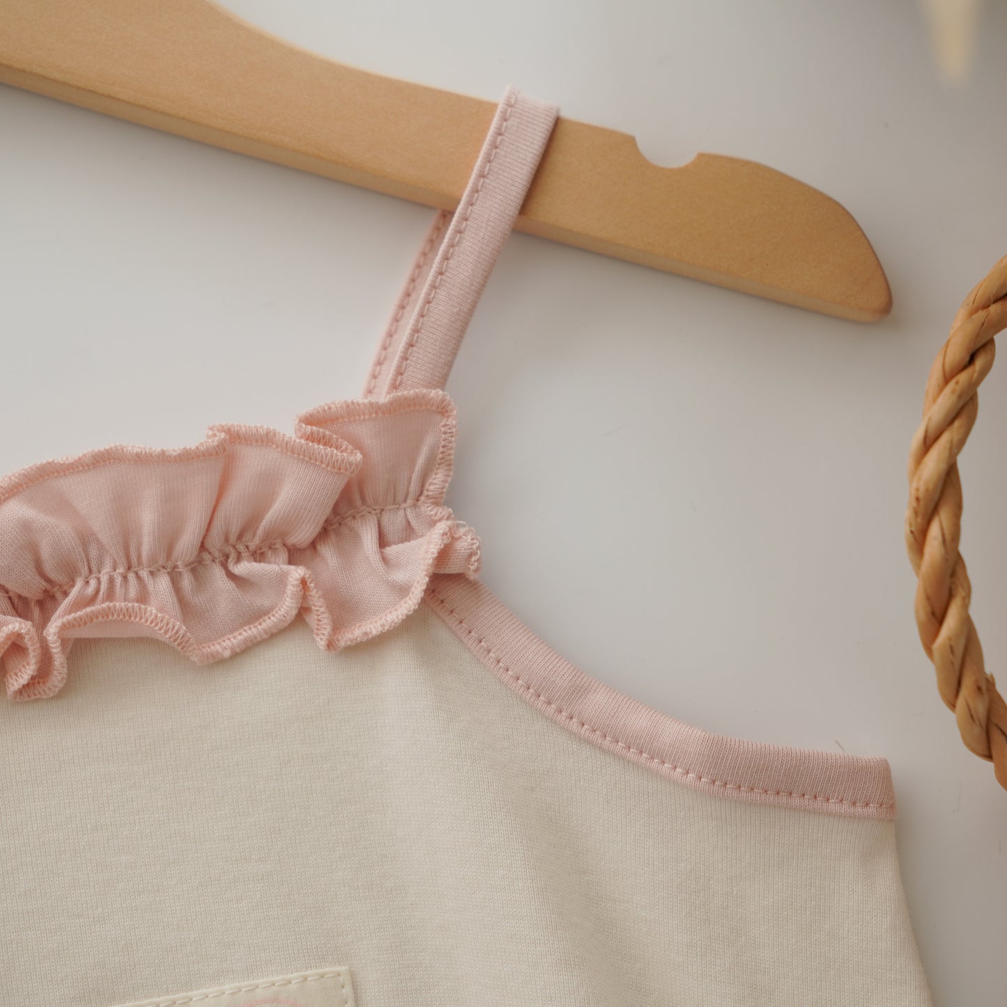 Casual Strawberry Details Romper