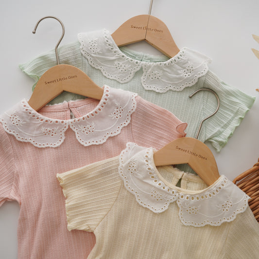 Pastel Collar Girl Shirt