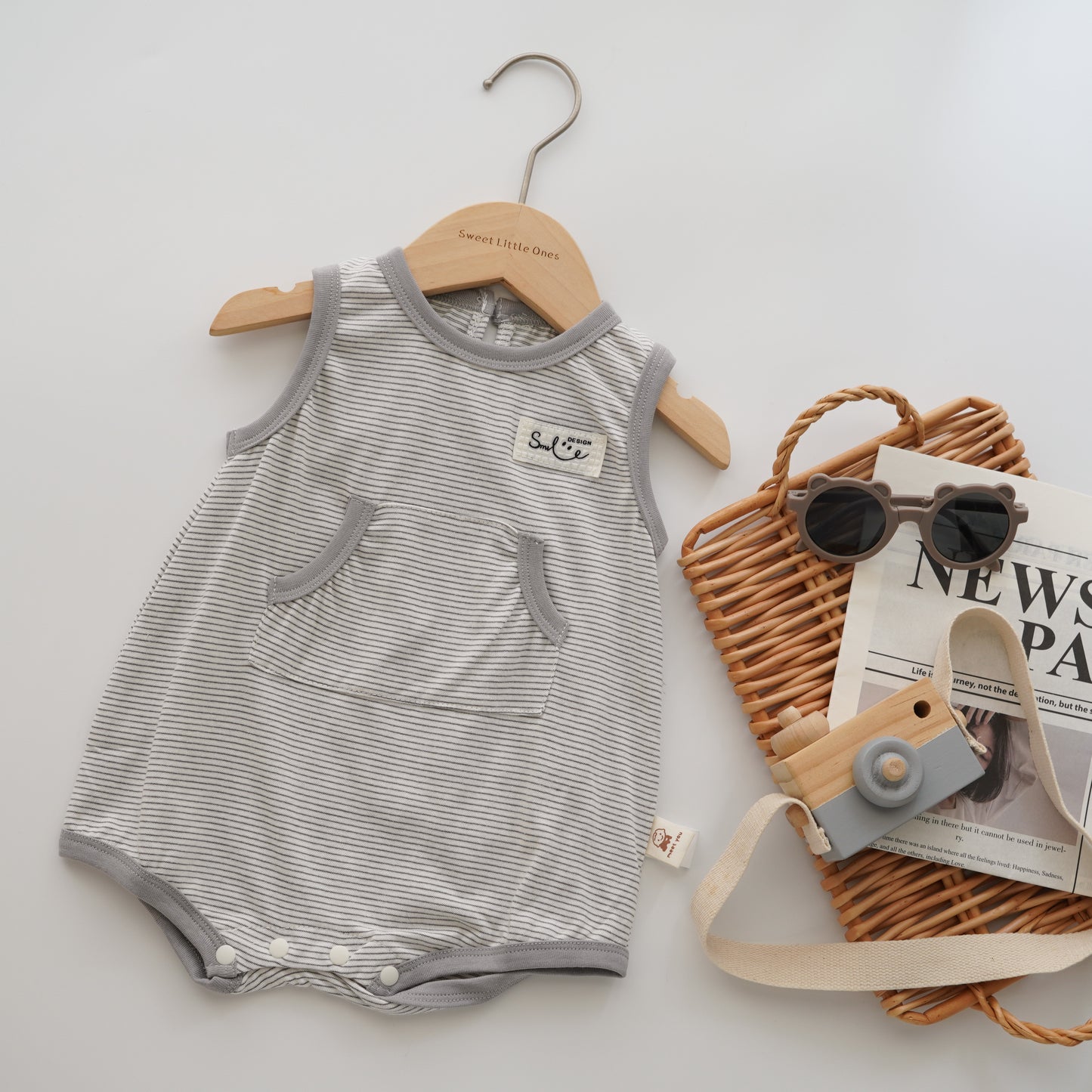 Smile Line Romper