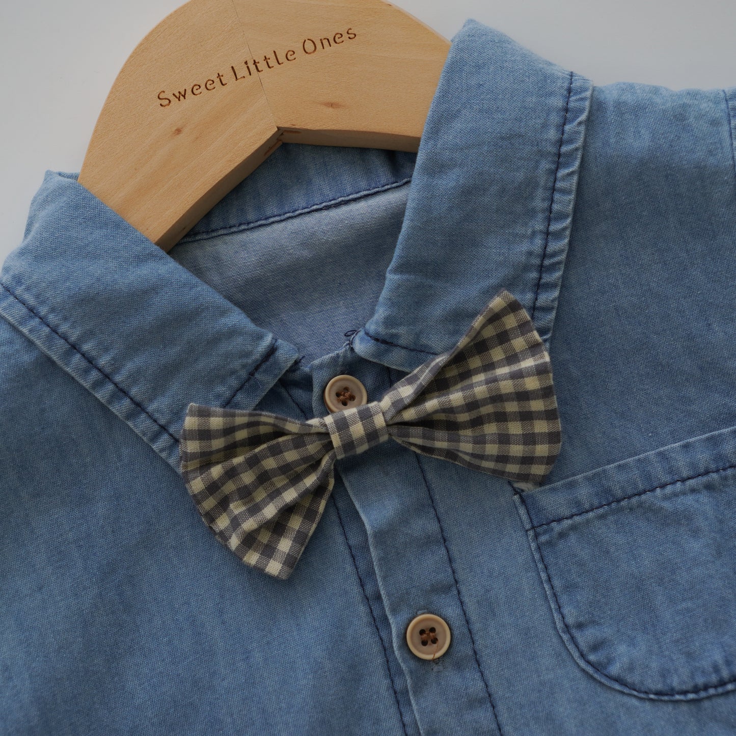 Bowtie Short Sleeves Romper