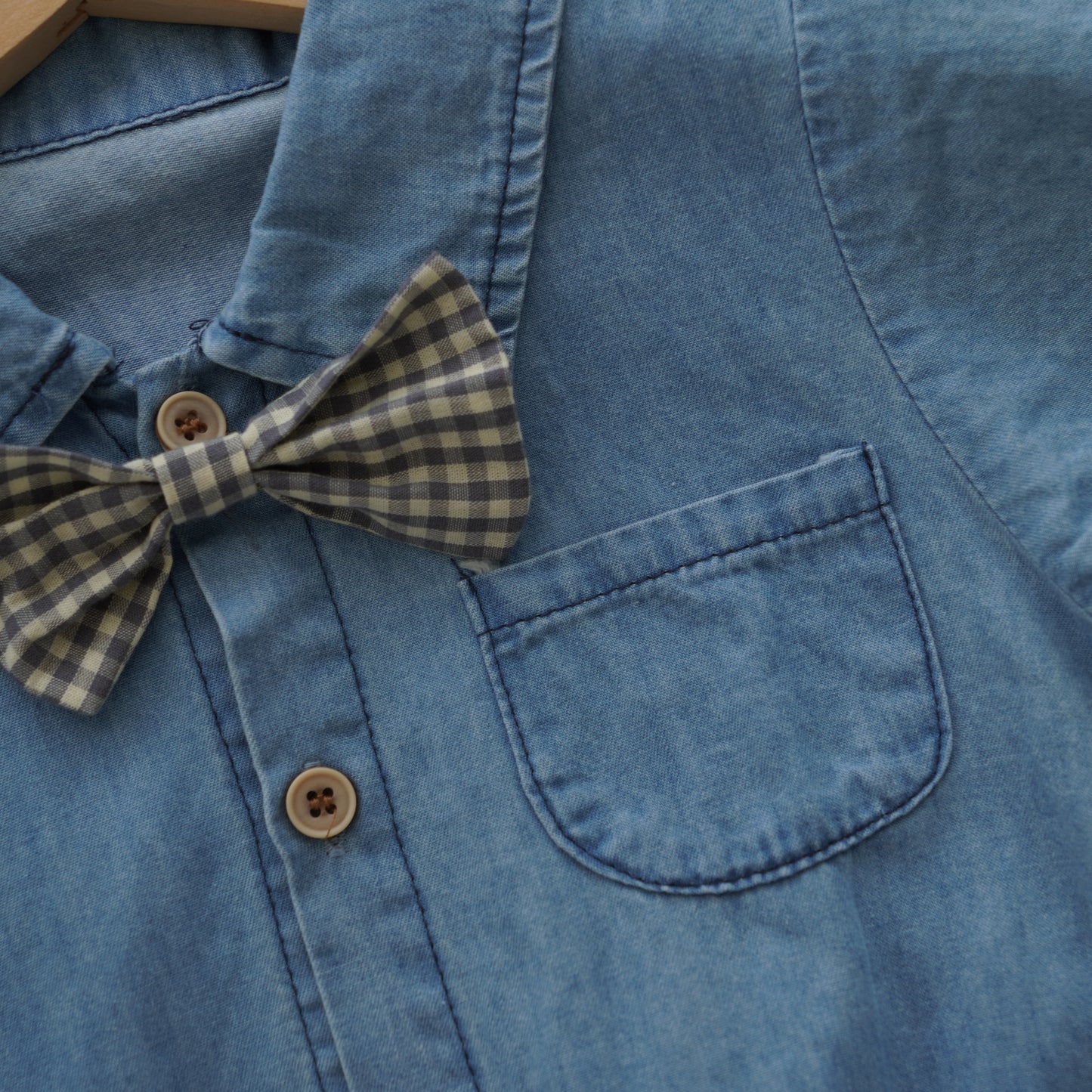 Bowtie Short Sleeves Romper
