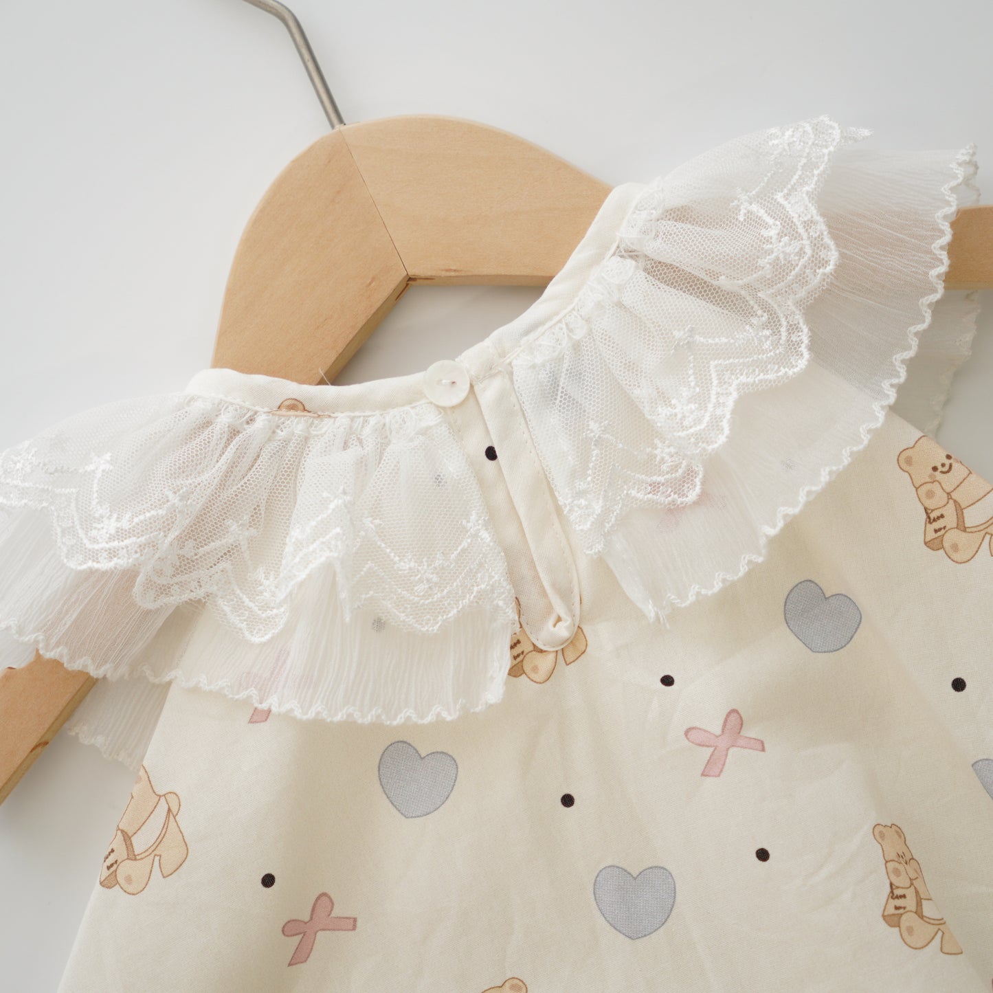 Ribbon & Bear Flower Skirting Dress
