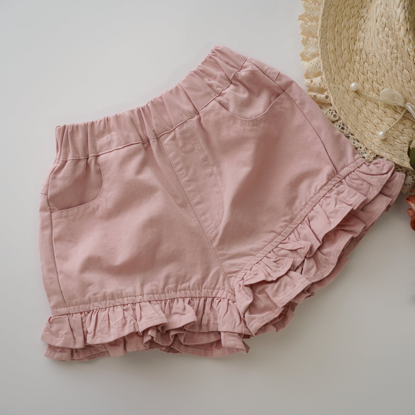 Halter Top & Ruffled Pocket Pants