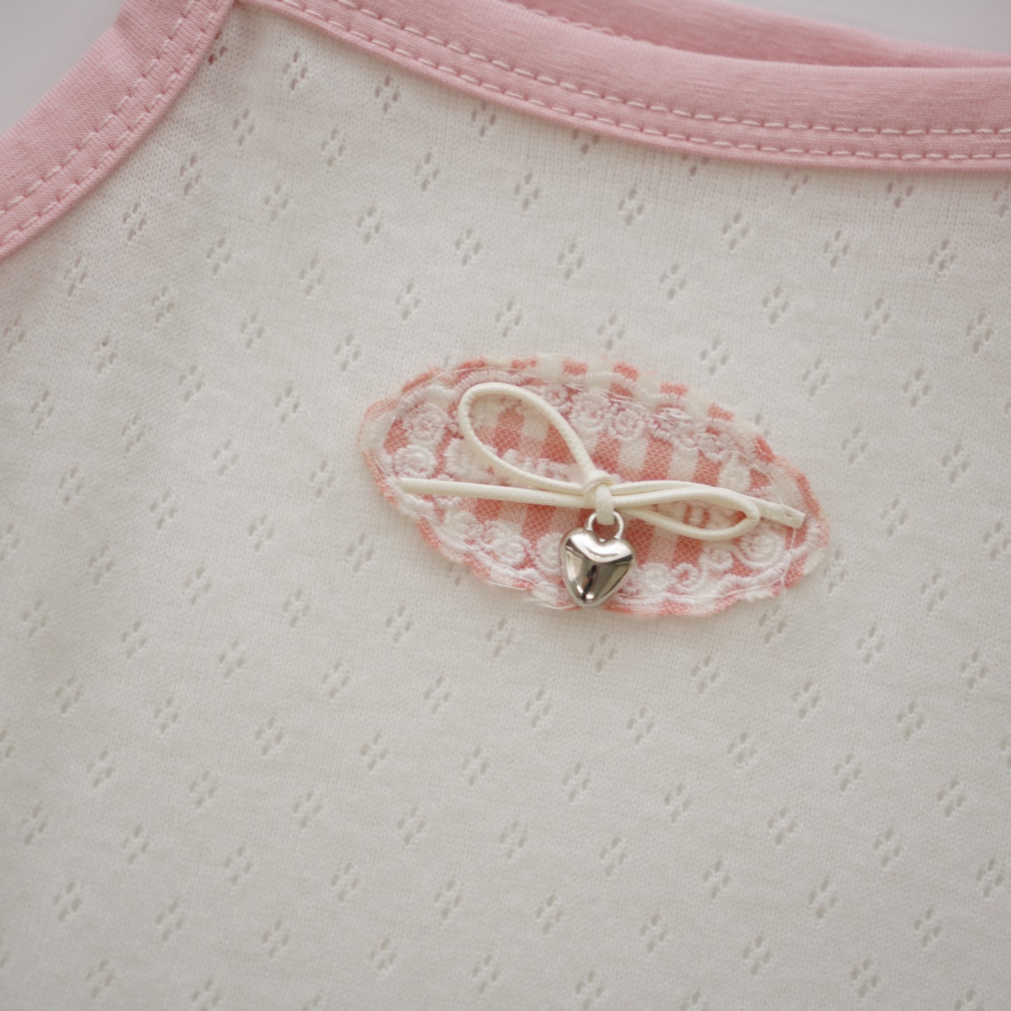 Sweet Cotton Top & Layered Pants Set