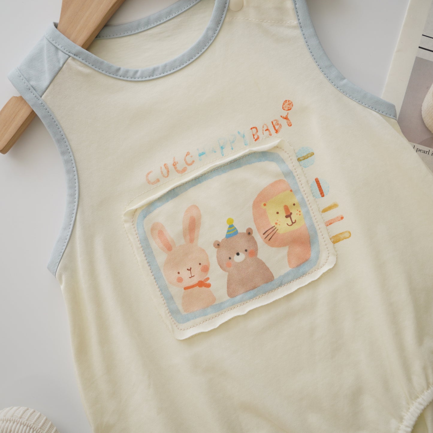Cute Happy Friends Romper