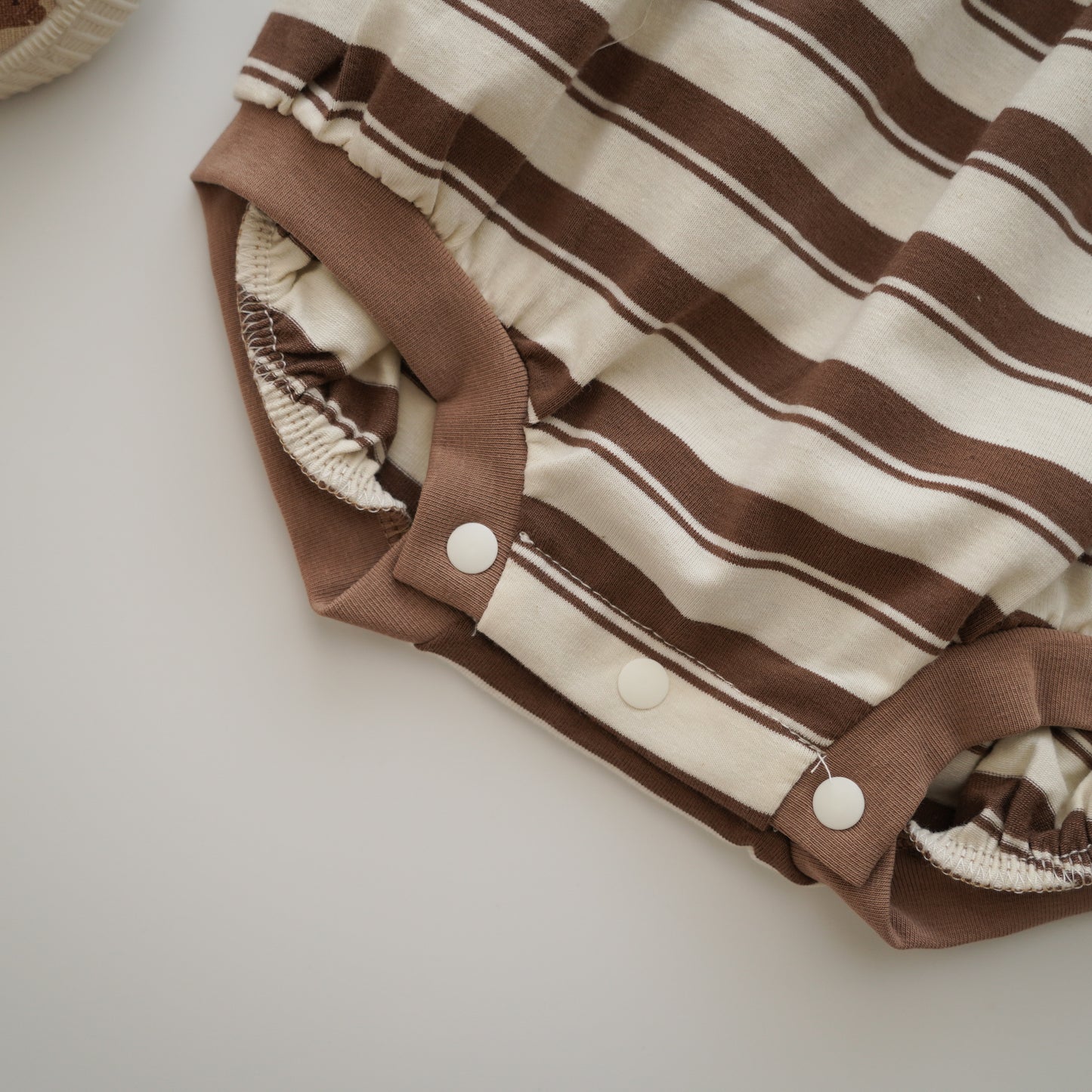 Bear Top & Line Pants Set