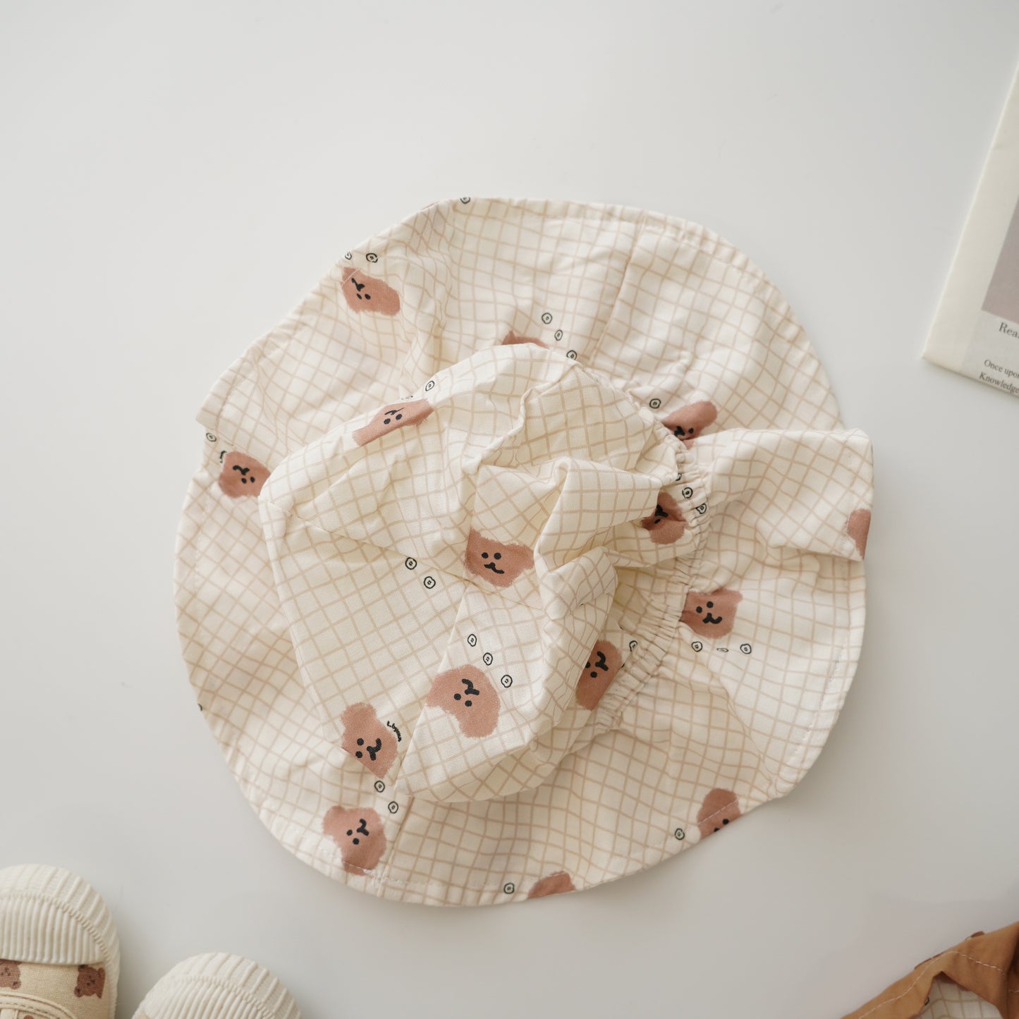 Pocket Bear Romper with Hat