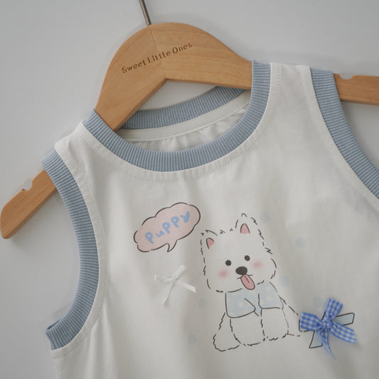 Puppy Simple Dress (Size 73&110)