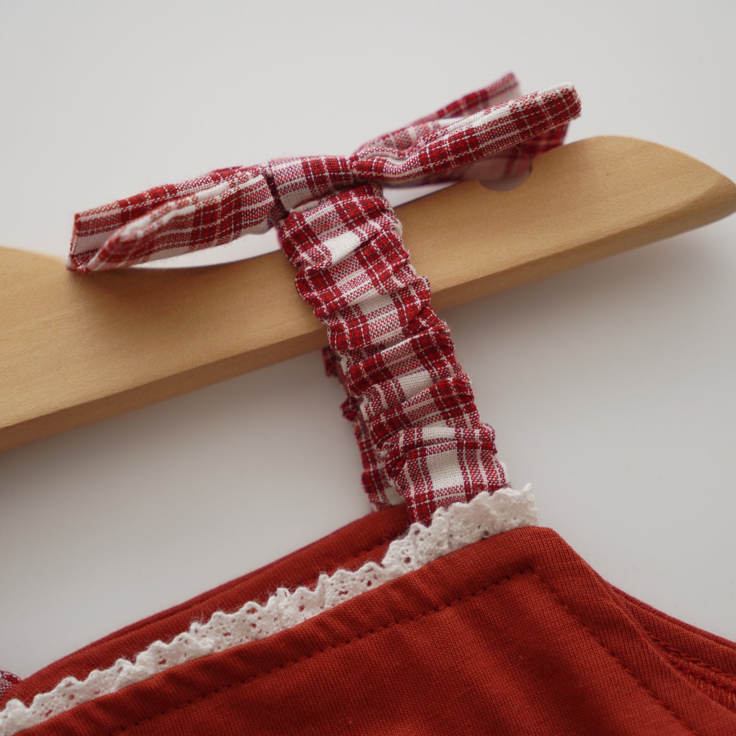 Apple Bunny in Red Romper with Hairband