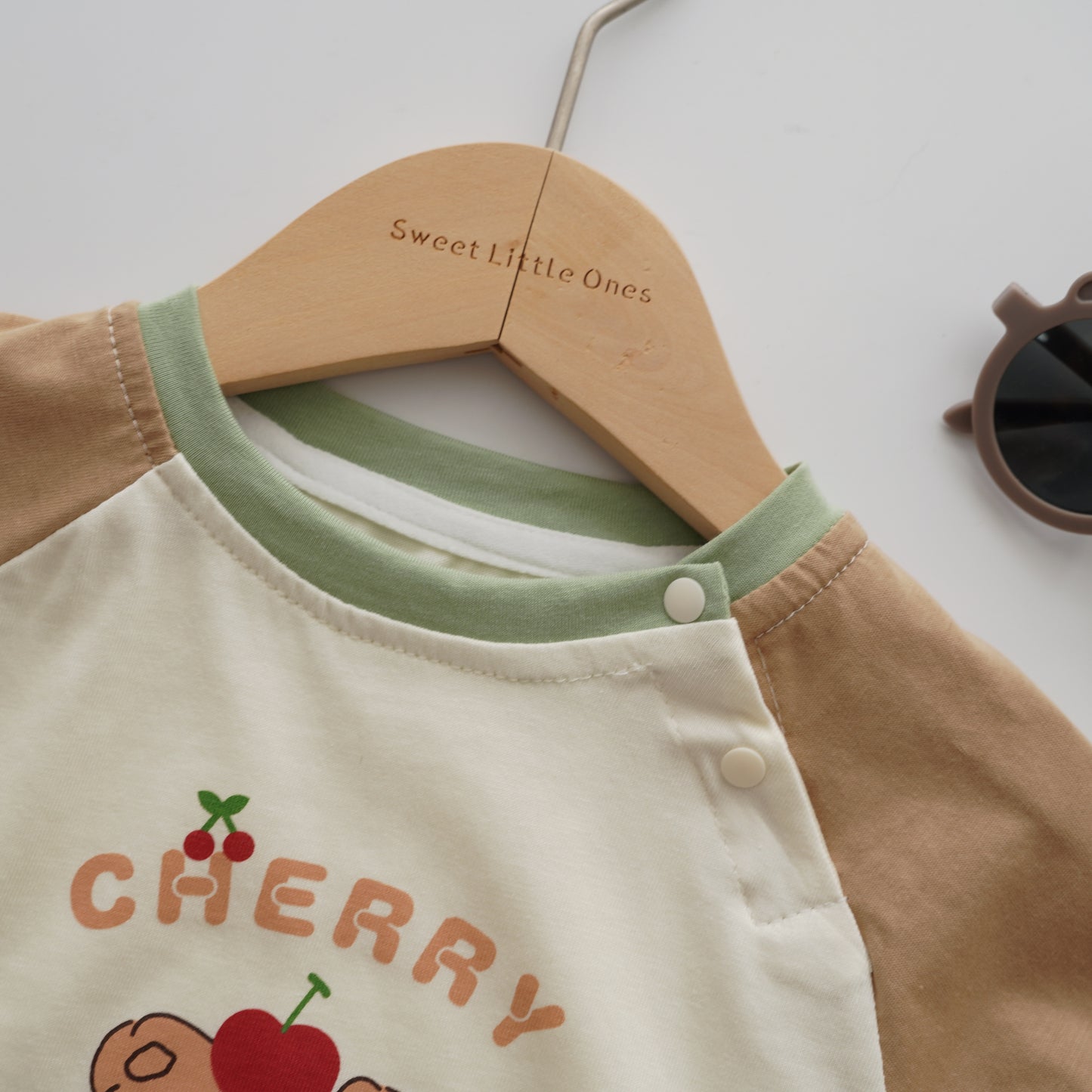 Cherry Bear Cocoa Two Pieces Set