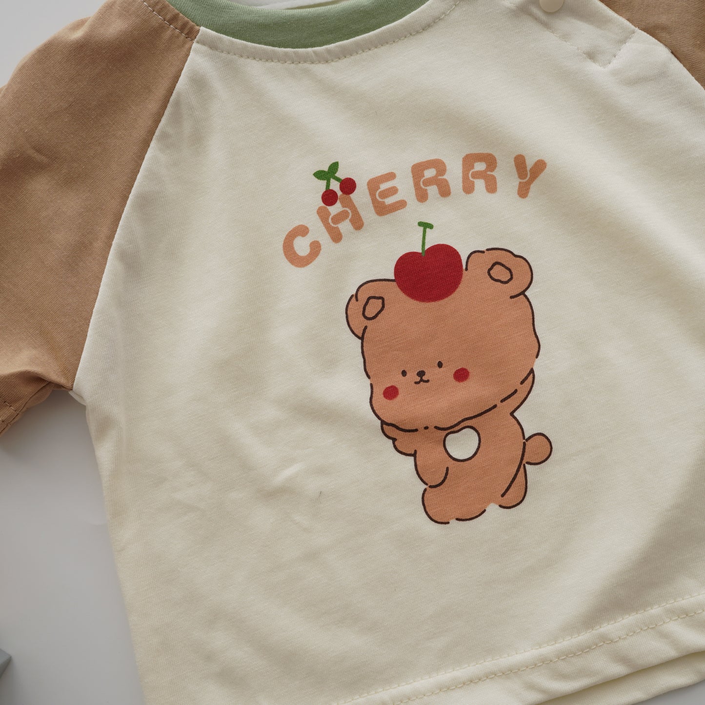 Cherry Bear Cocoa Two Pieces Set