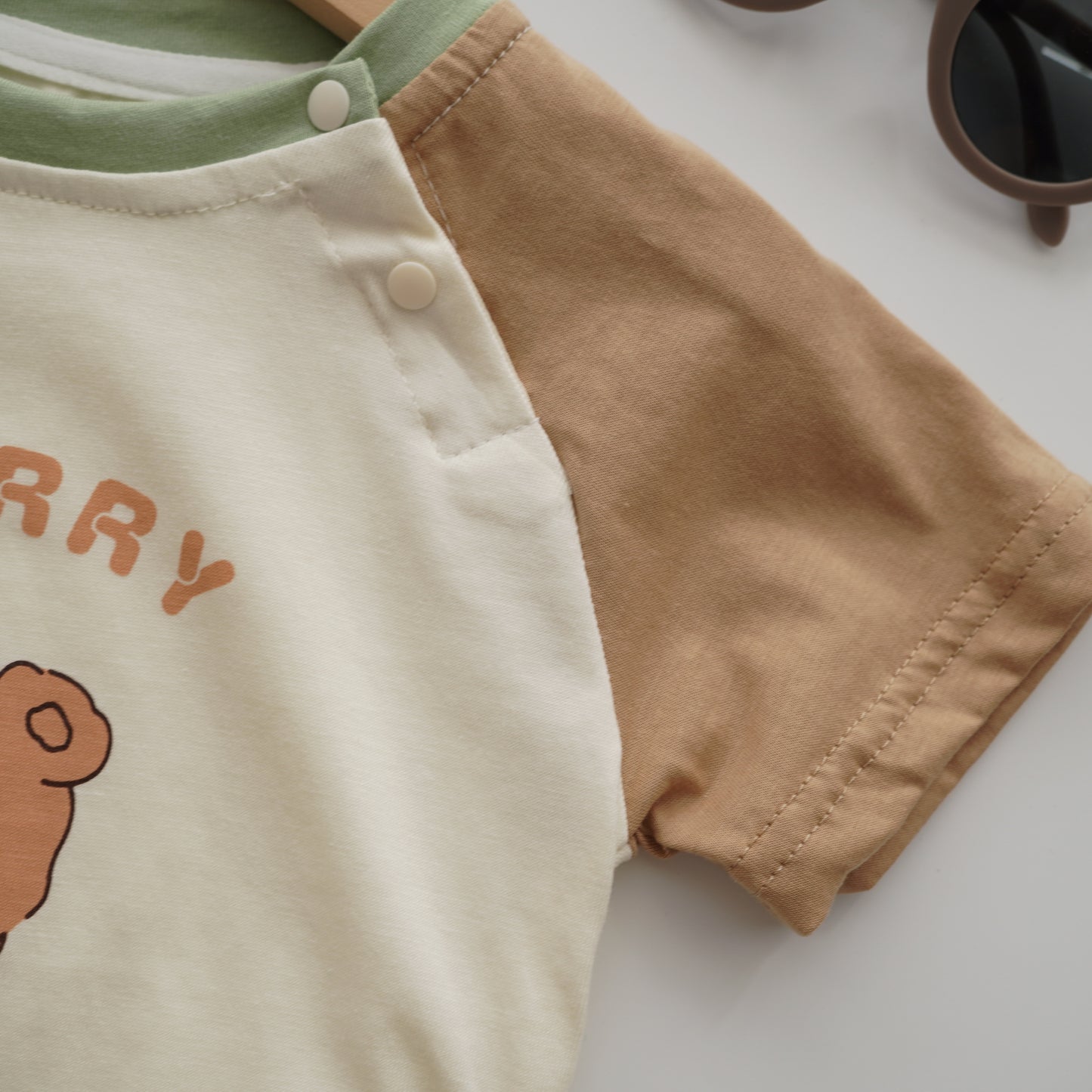 Cherry Bear Cocoa Two Pieces Set