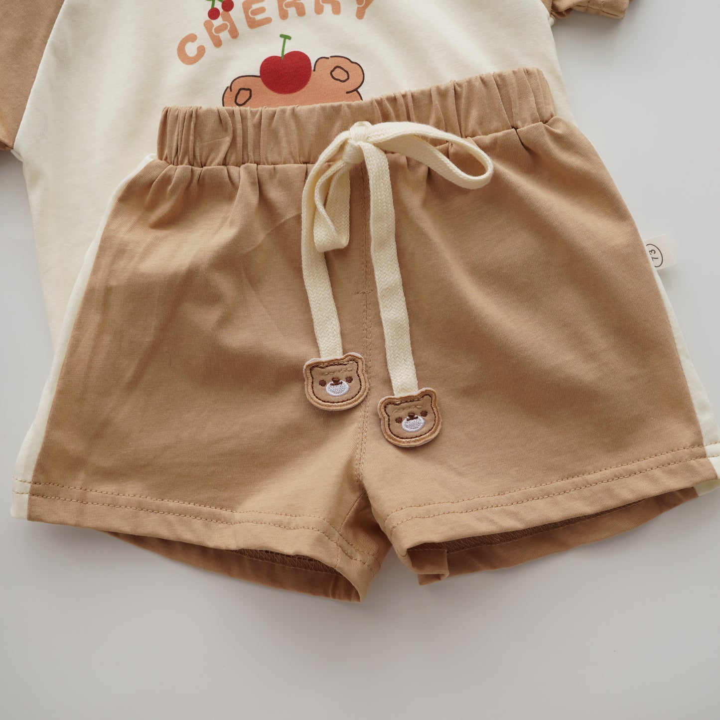 Cherry Bear Cocoa Two Pieces Set