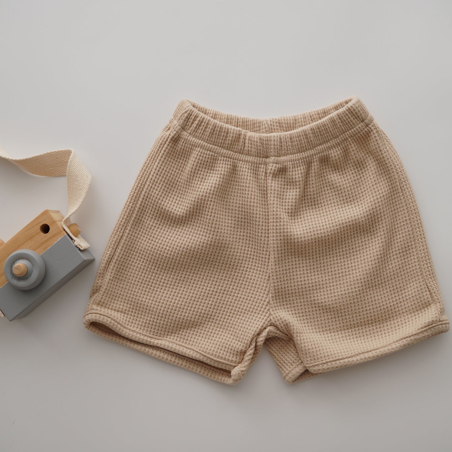 Plain Waffle Pocket Two Pieces Set