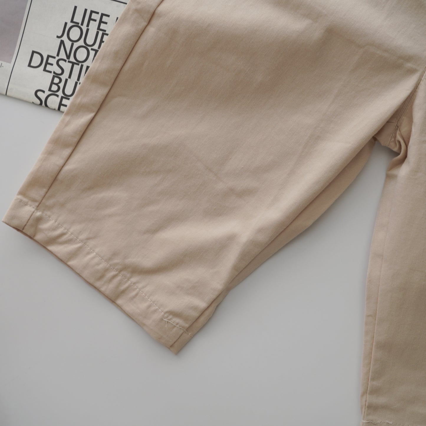 Modern Line Shirt & Vest & Casual Pants Set