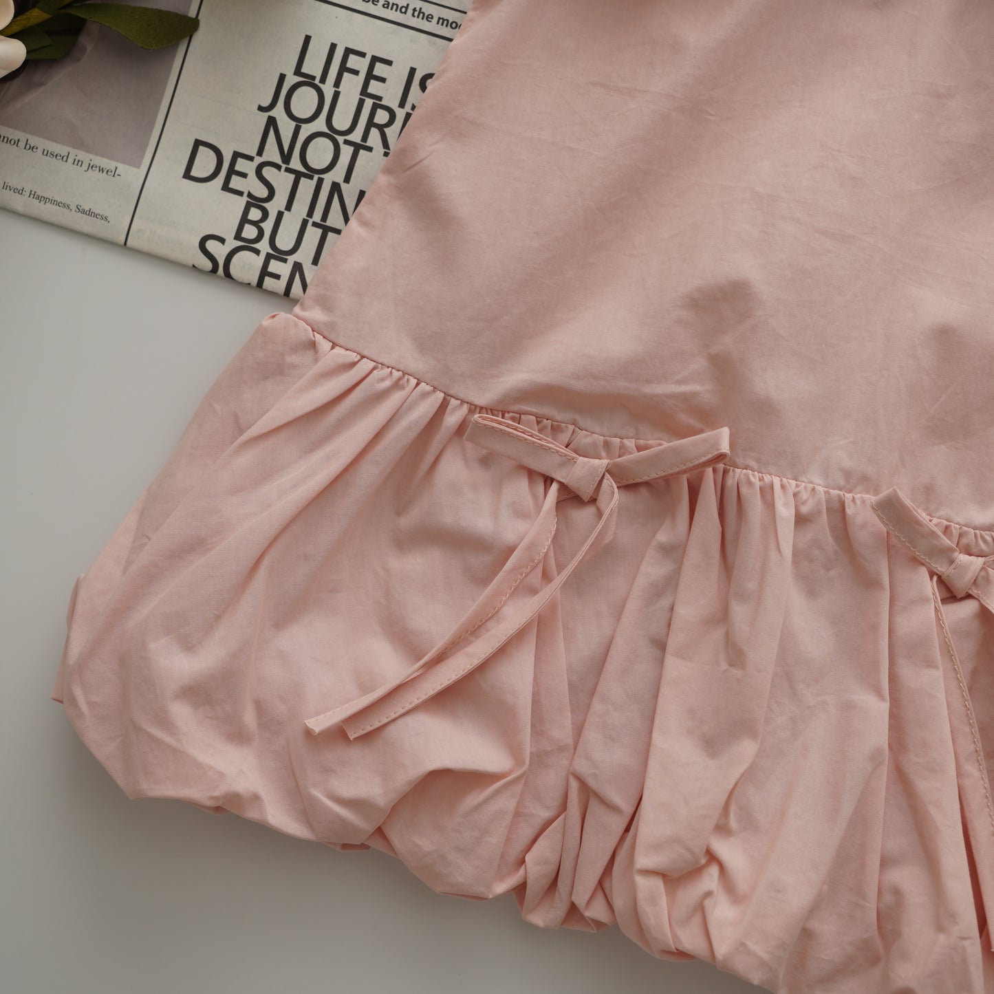 Plain Pink Casual Dress (Size 80)