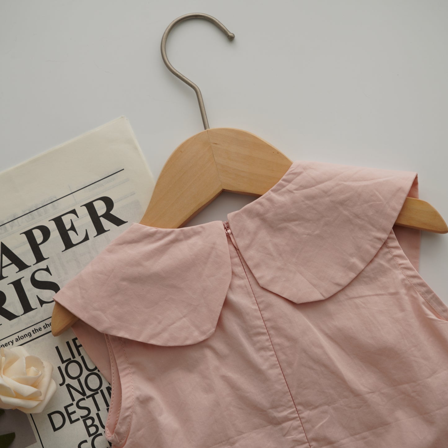Plain Pink Casual Dress (Size 80)