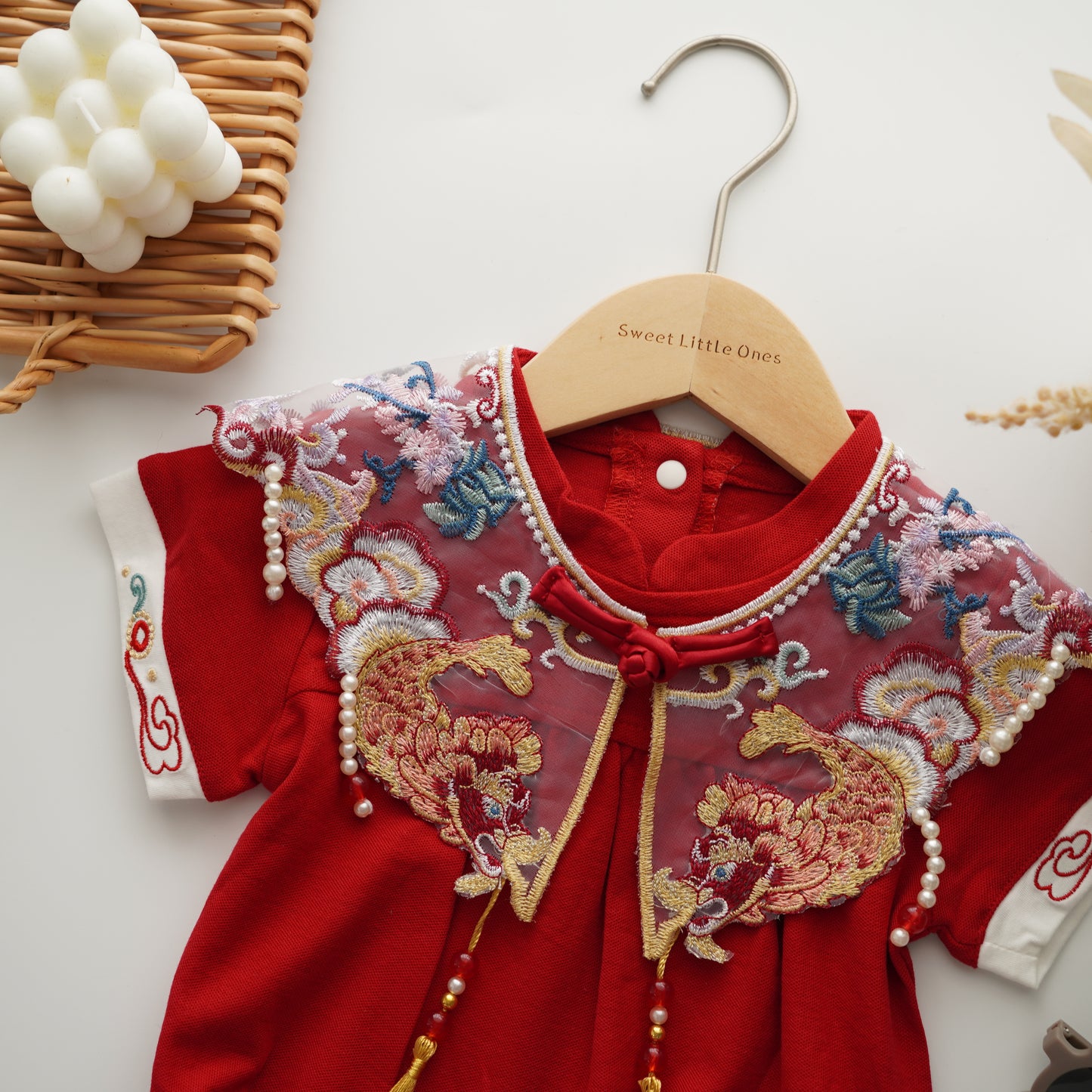 Traditional Chinese Girl Romper
