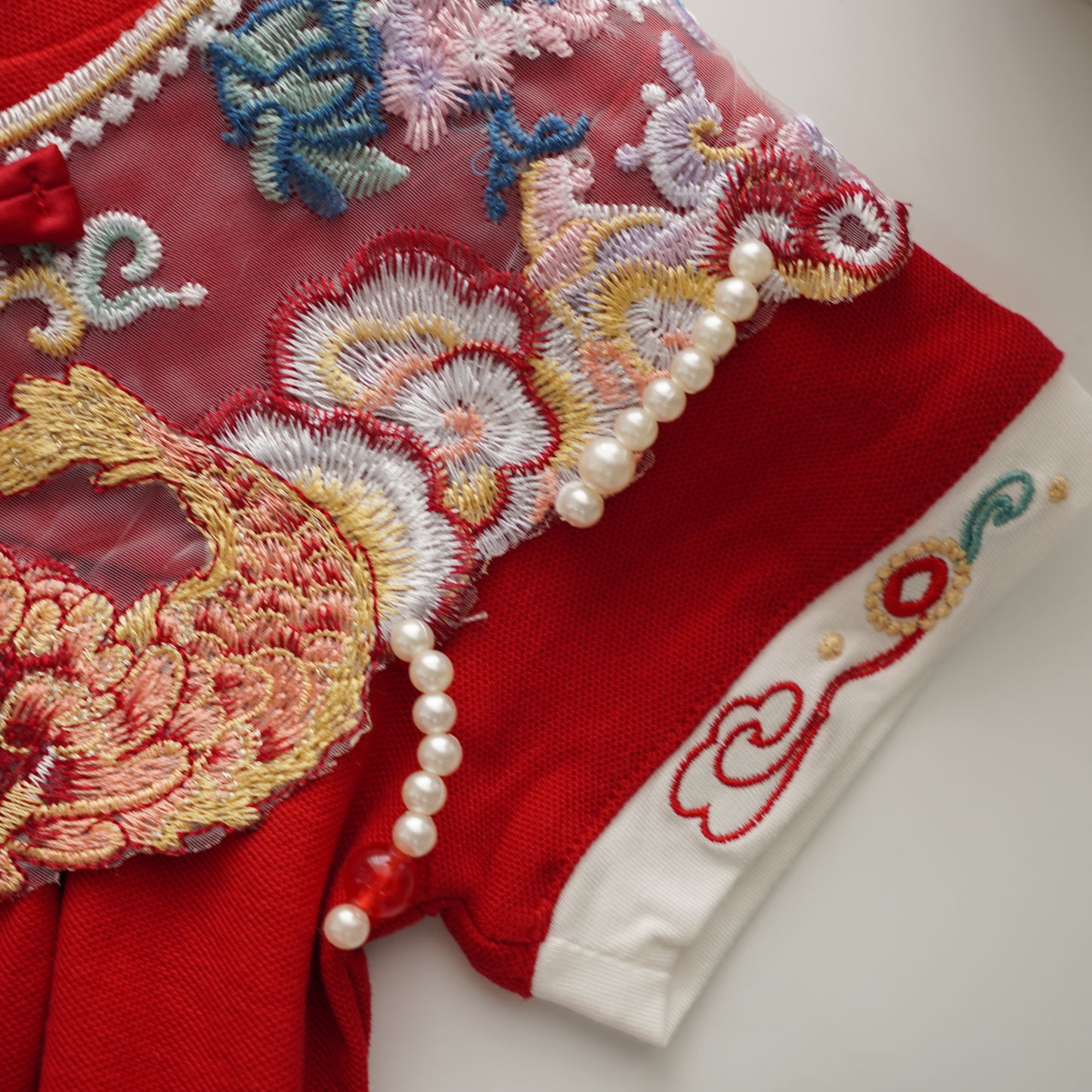Traditional Chinese Girl Romper