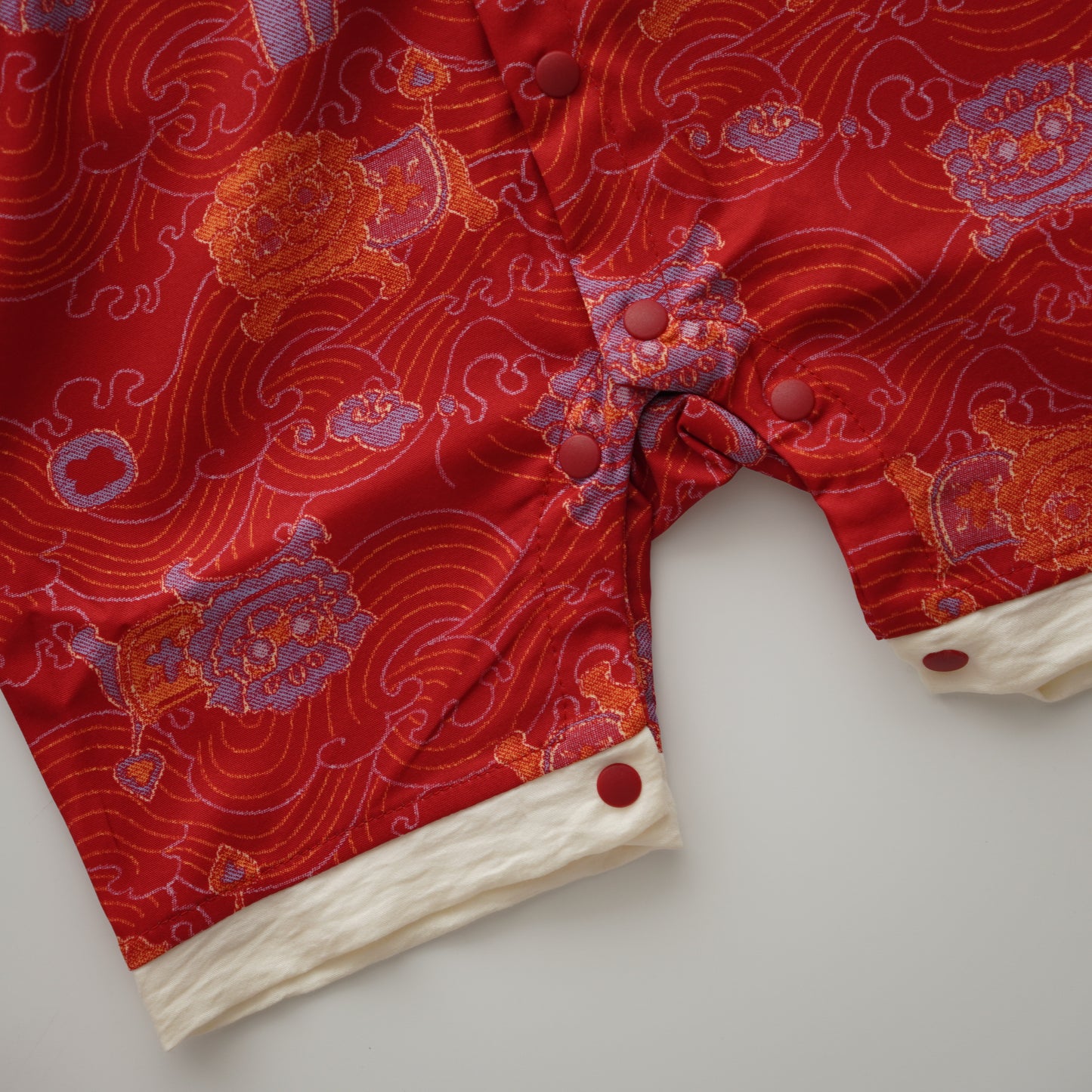 Dragon Chinese Style Romper with Bib
