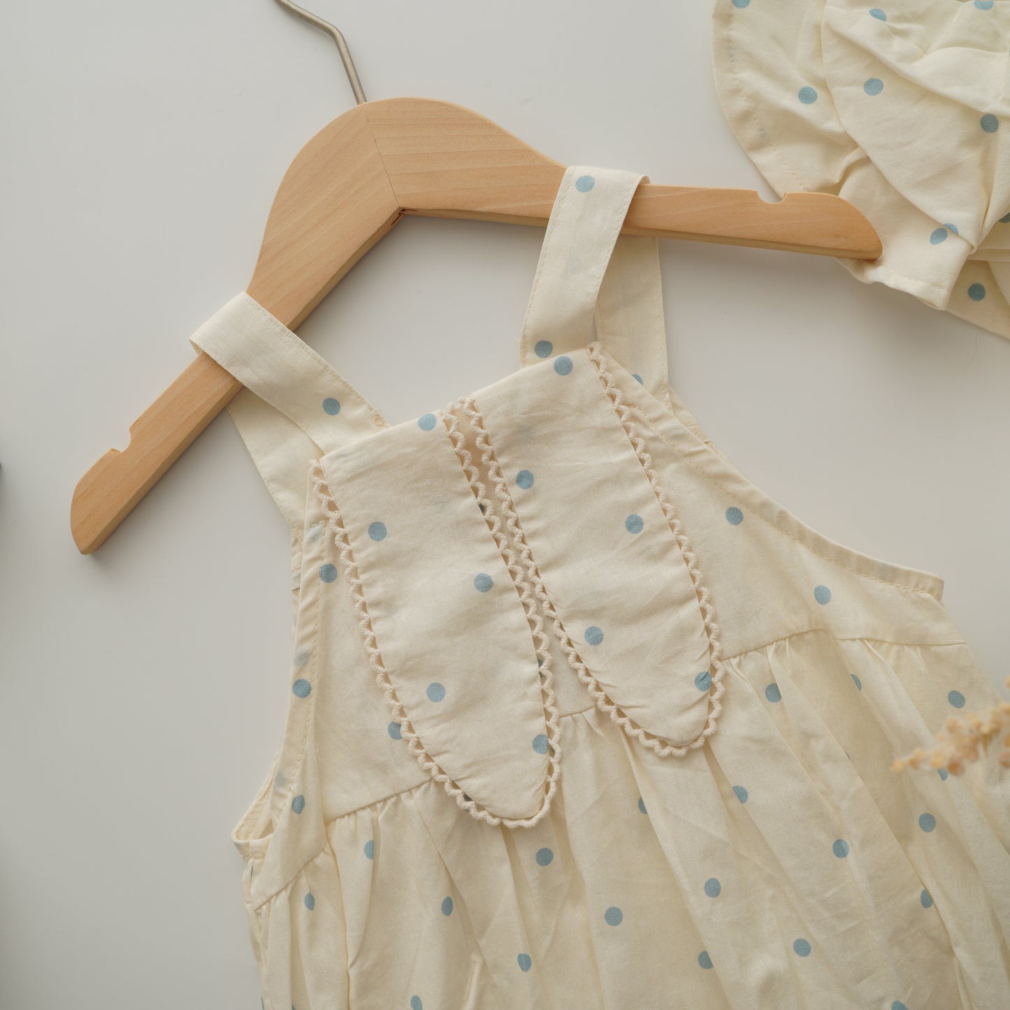 Gardening Bunny Romper with Hat