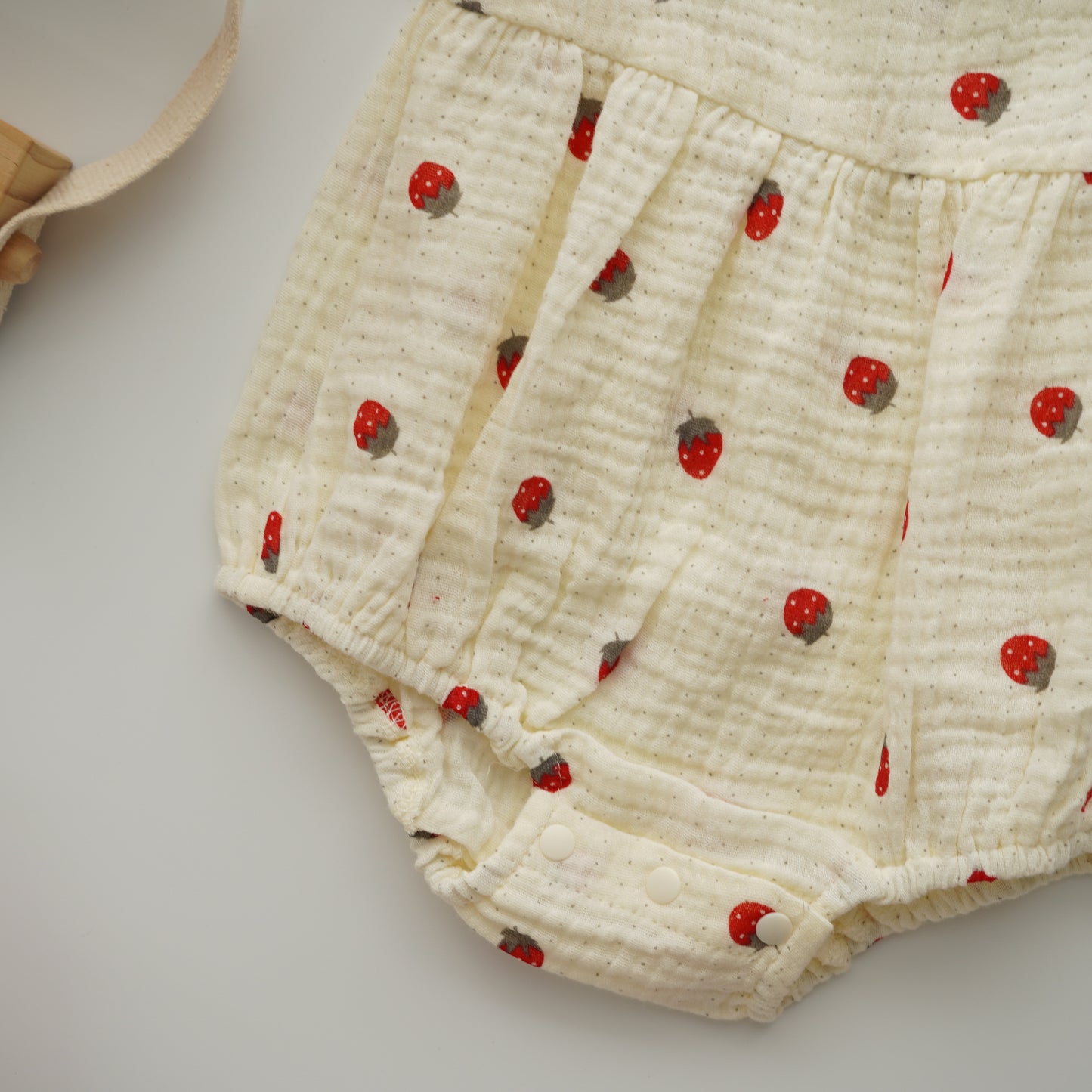 Strawberry Casual Romper