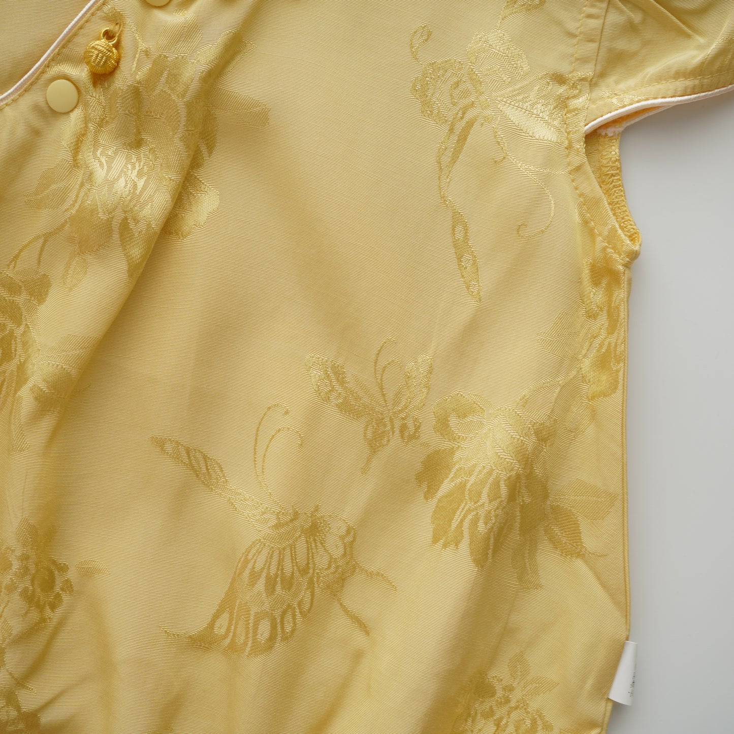 Classic Plain Silky Chinese Romper
