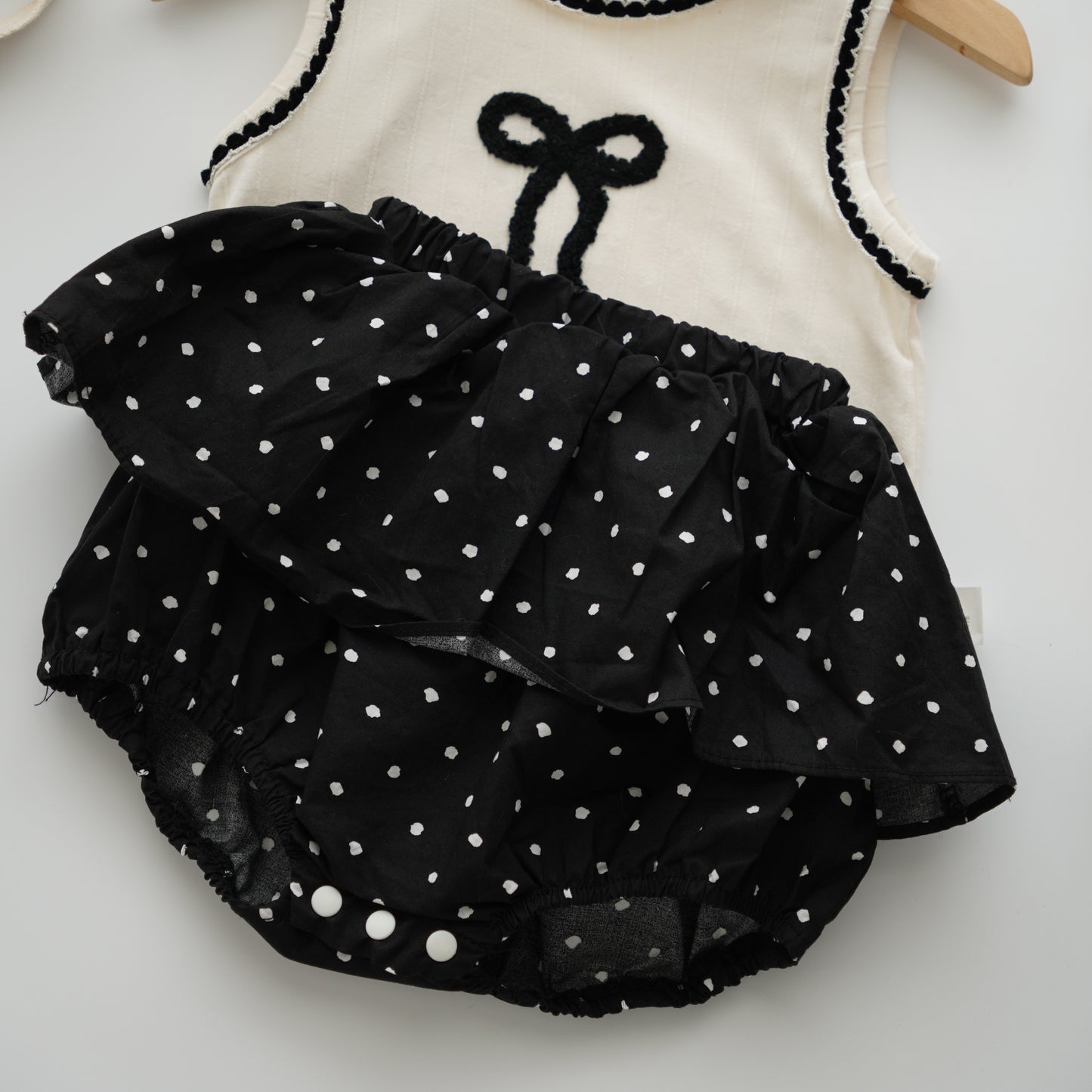 Ribbon Soft Top & Pants Set