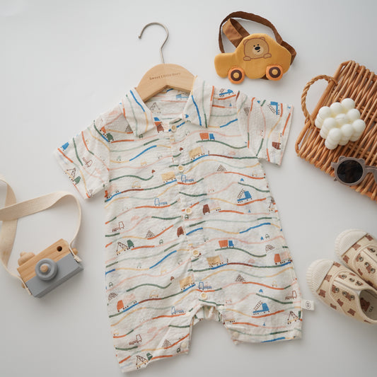 Cars Overall with Bear