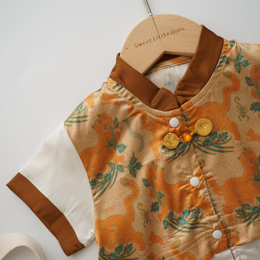 Classic Tang Baby Boy Romper