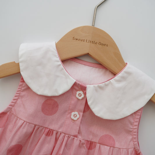 Kitty Details Dot Romper