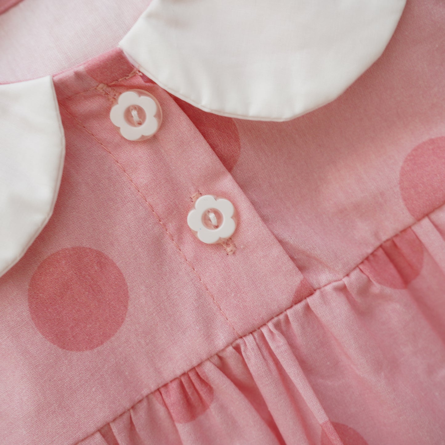 Kitty Details Dot Romper